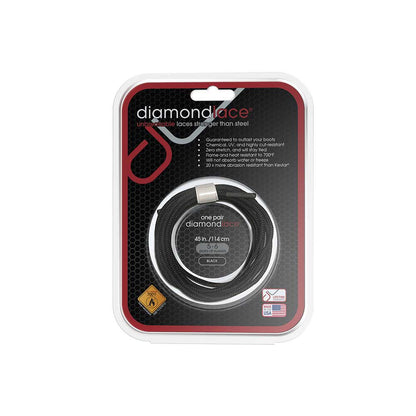 Diamondlace | 45-In. Black | Fire Resistant