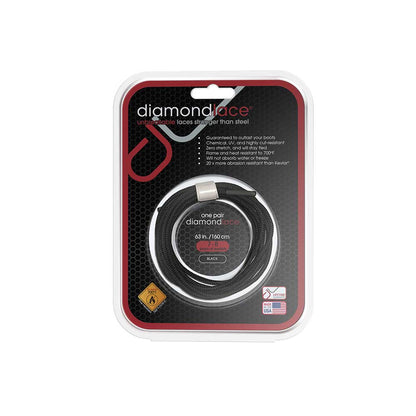 Diamondlace | 63-In. Black | Fire Resistant