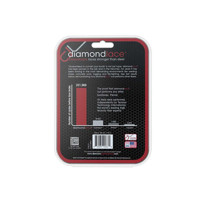 Diamondlace | 72-In. Black | Fire Resistant