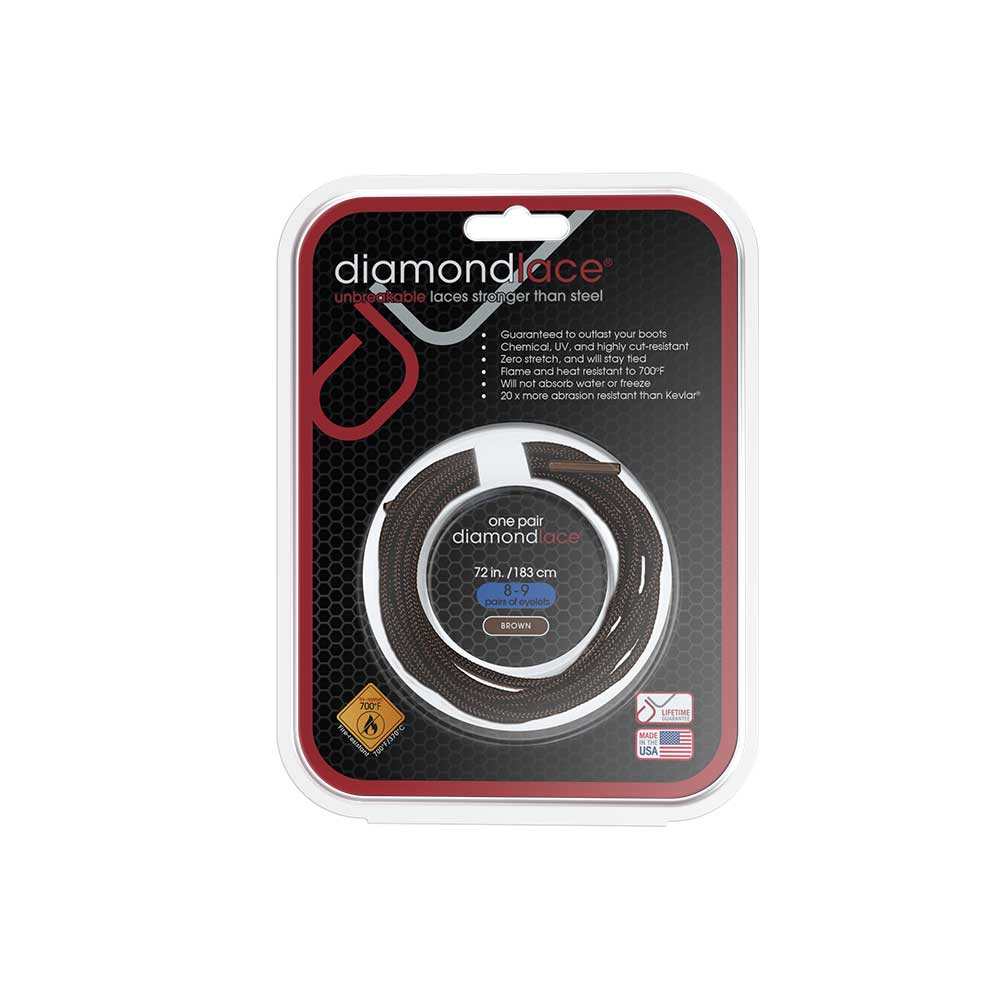 Diamondlace | 72-In. Brown | Fire Resistant