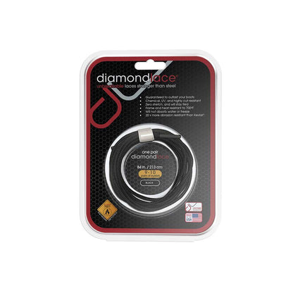 Diamondlace | 84-In. Black | Fire Resistant
