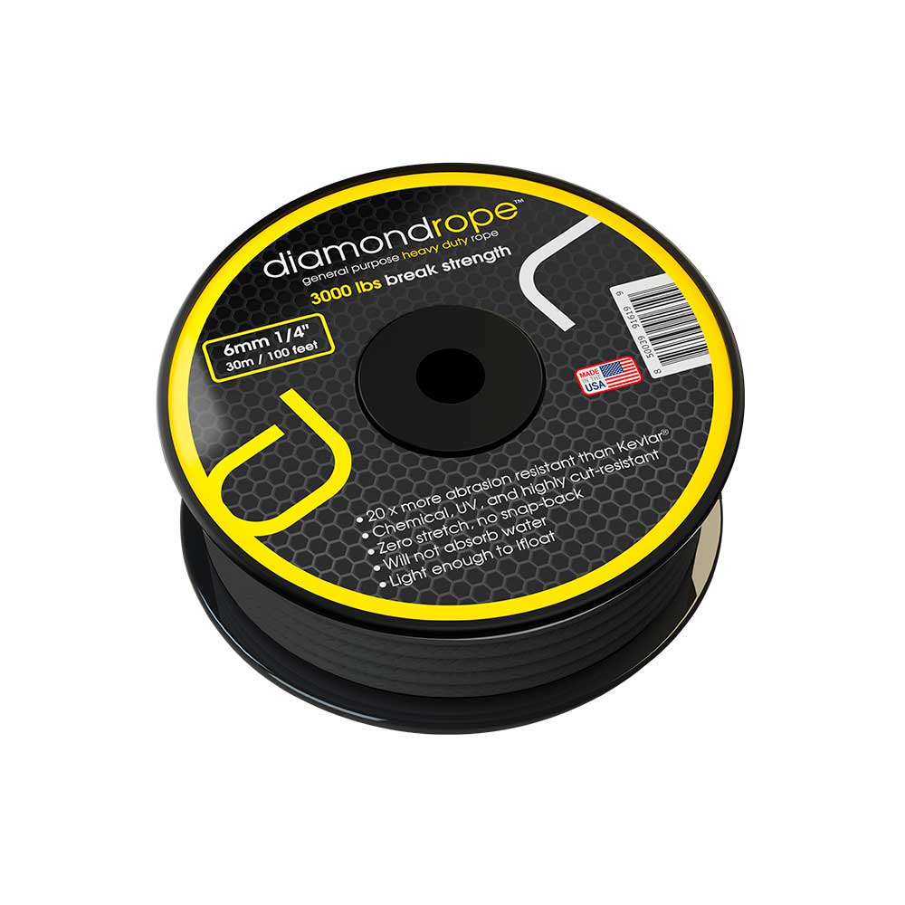 Diamondrope | 6.0mm/1/4-In. x 100-Ft./30 M. Spool