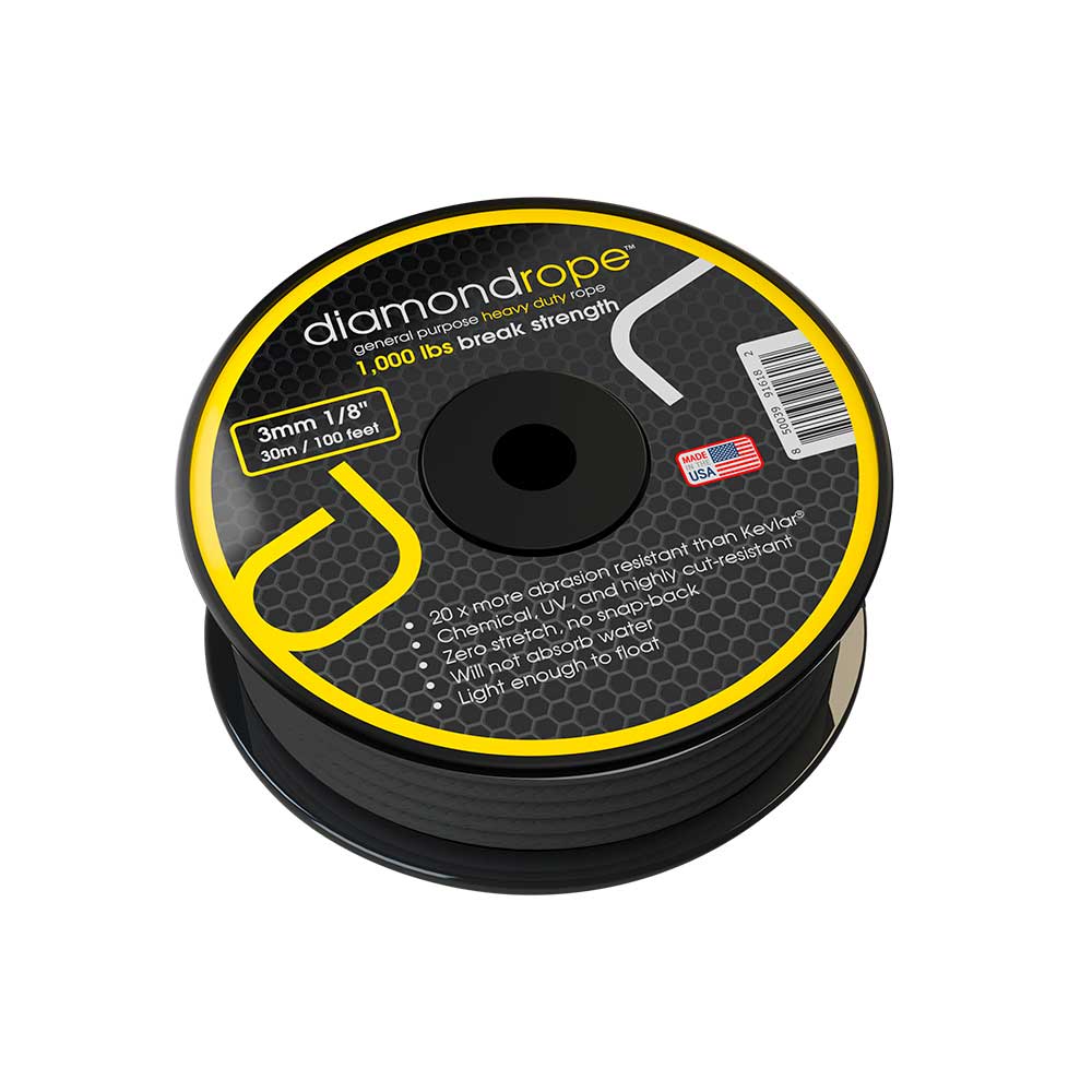 Diamondrope | 3.0mm/1/8-In. x 100-Ft./30 M. Spool