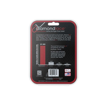 Diamondlace | 45-In. Black | Fire Resistant
