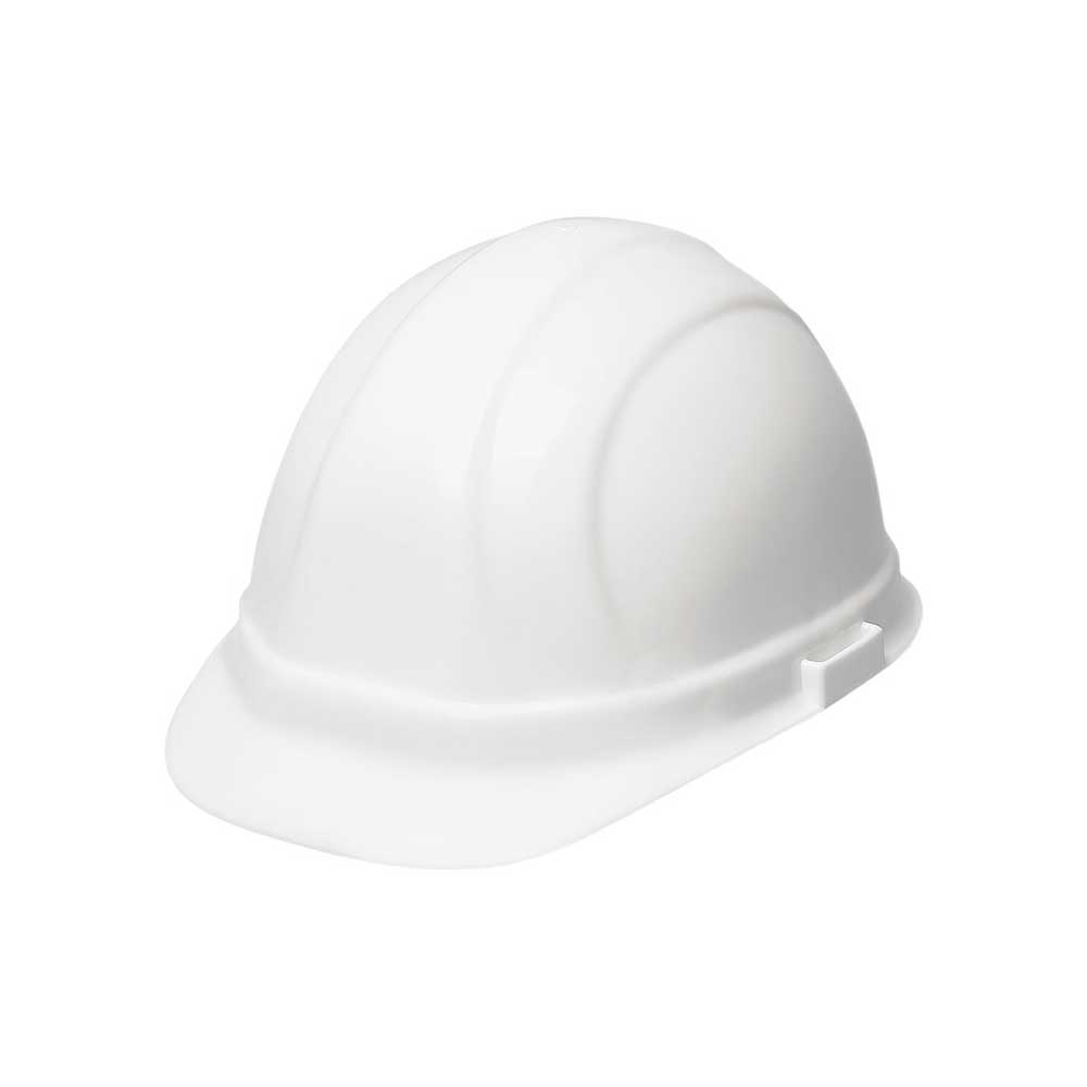 Delta Plus Omega II Cap | White | 6-Point Mega Ratchet Suspension