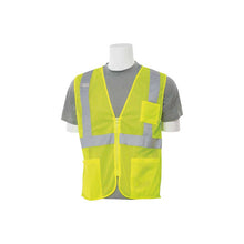 Delta Plus Safety Vest | Hi-Viz Lime | 3X | Type R | Class 2 Economy Mesh Zip Front With Pockets