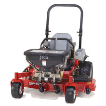 Jrco Broadcaster Spreader | Front Mount Mower Attachment | Foot Control | For Zero-Turn Mowers