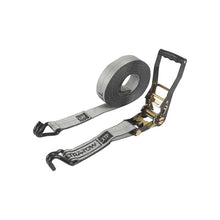 Ultra-Tow Ratchet Strap J-Hook | 2-In. x 27-Ft. | 3,300-Lb. - 10,000-Lb. | Gray
