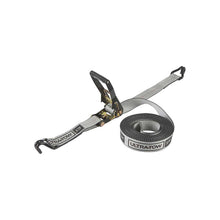 Ultra-Tow Ratchet Strap J-Hook | 2-In. x 27-Ft. | 3,300-Lb. - 10,000-Lb. | Gray