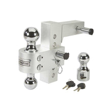 Ultra-Tow Class IV Adjustable Ball Mount | Aluminum | 5-5/8-In. Drop & 6-1/2-In. Rise | 12,000-Lb.
