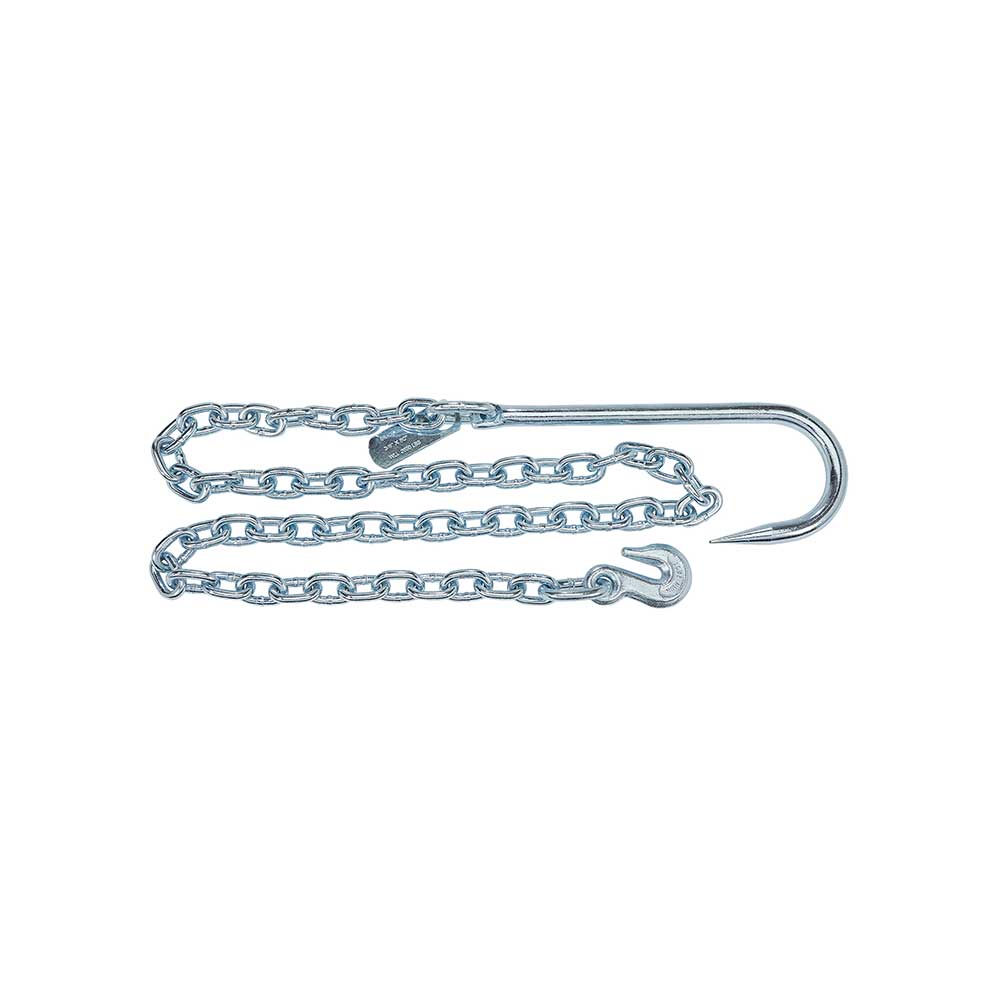 Ultra-Tow Tow Chain w/ 15-In. Grab Hook & Clevis | 3/8-In. x 80-In. | 2,650-Lb. | NACM & DOT Cert
