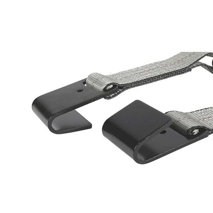 Ultra-Tow Ratchet Strap F-Hook | 2-In. x 27-Ft. | 3,300-Lb. - 10,000-Lb. | Gray