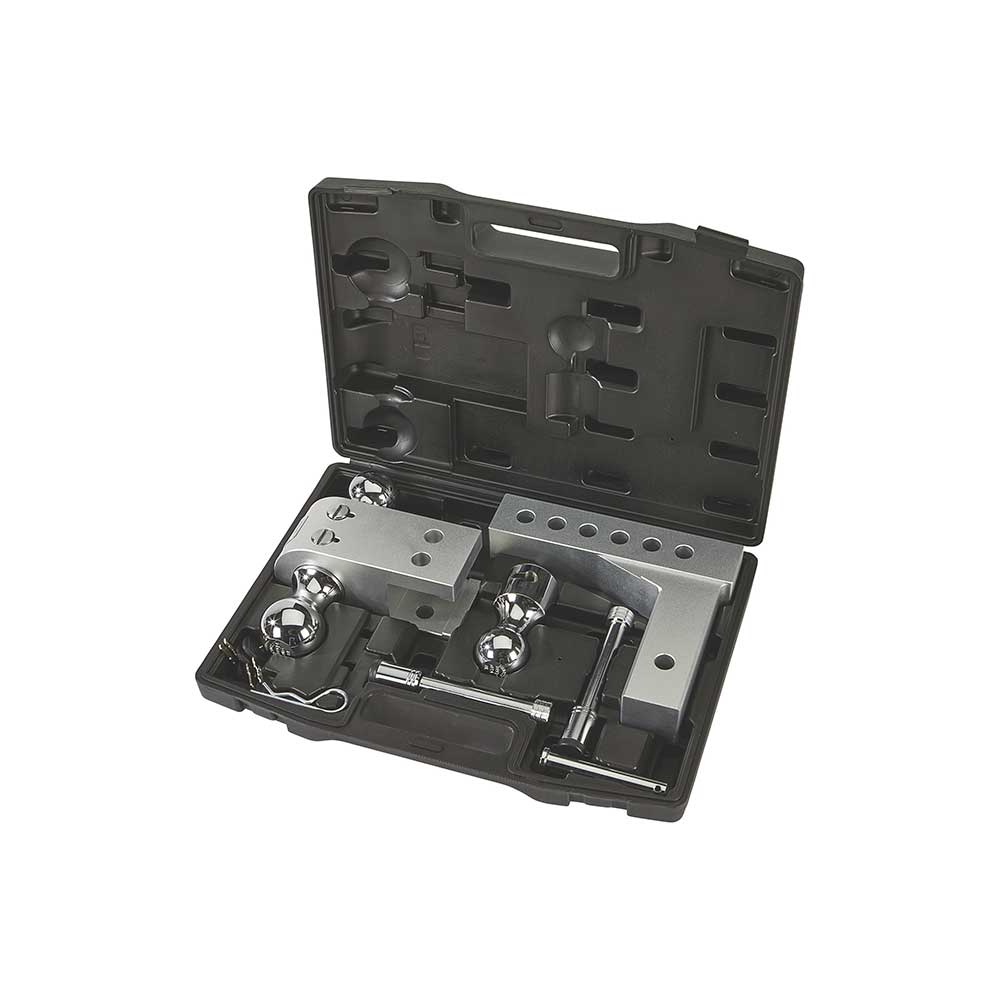 Ultra-Tow Class IV Adjustable Ball Mount | Aluminum | 5-5/8-In. Drop & 6-1/2-In. Rise | 12,000-Lb.