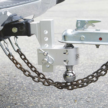 Ultra-Tow Class IV Adjustable Ball Mount | Aluminum | 5-5/8-In. Drop & 6-1/2-In. Rise | 12,000-Lb.