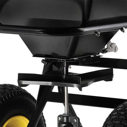 Spyker Commercial Push Spreader | Powder Coated | 13-In. Wheel | 50-Lb. Capacity