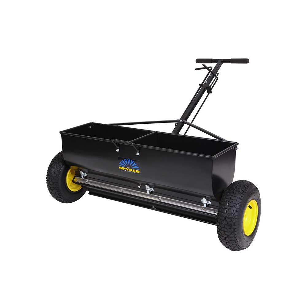 Spyker Commercial Drop Spreader | Powder Coated | 120-Lb. Capacity