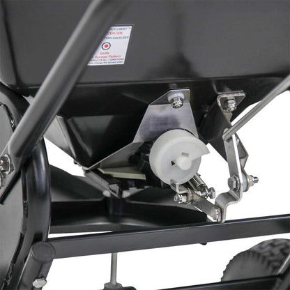 Spyker Commercial Push Spreader | Powder Coated | 13-In. Wheel | 50-Lb. Capacity