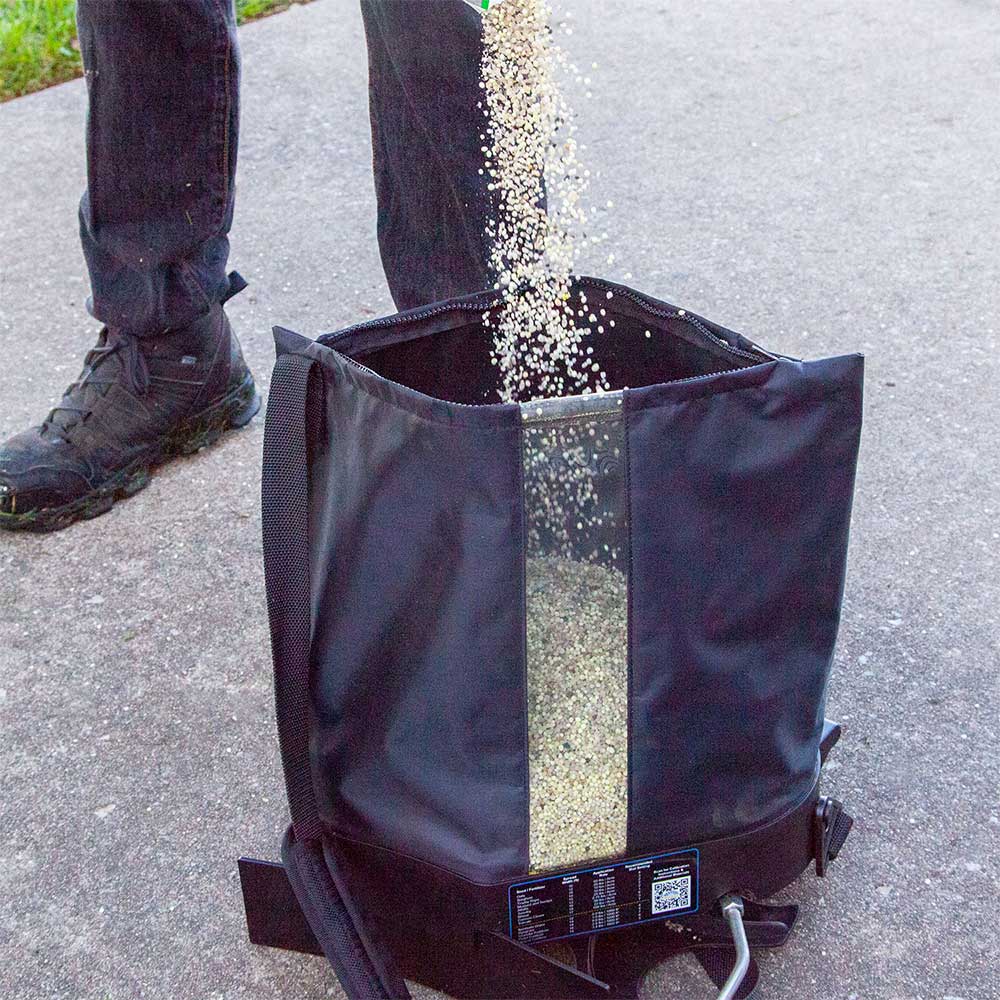 Spyker Commercial Bag Spreader | 25-Lb. Capacity