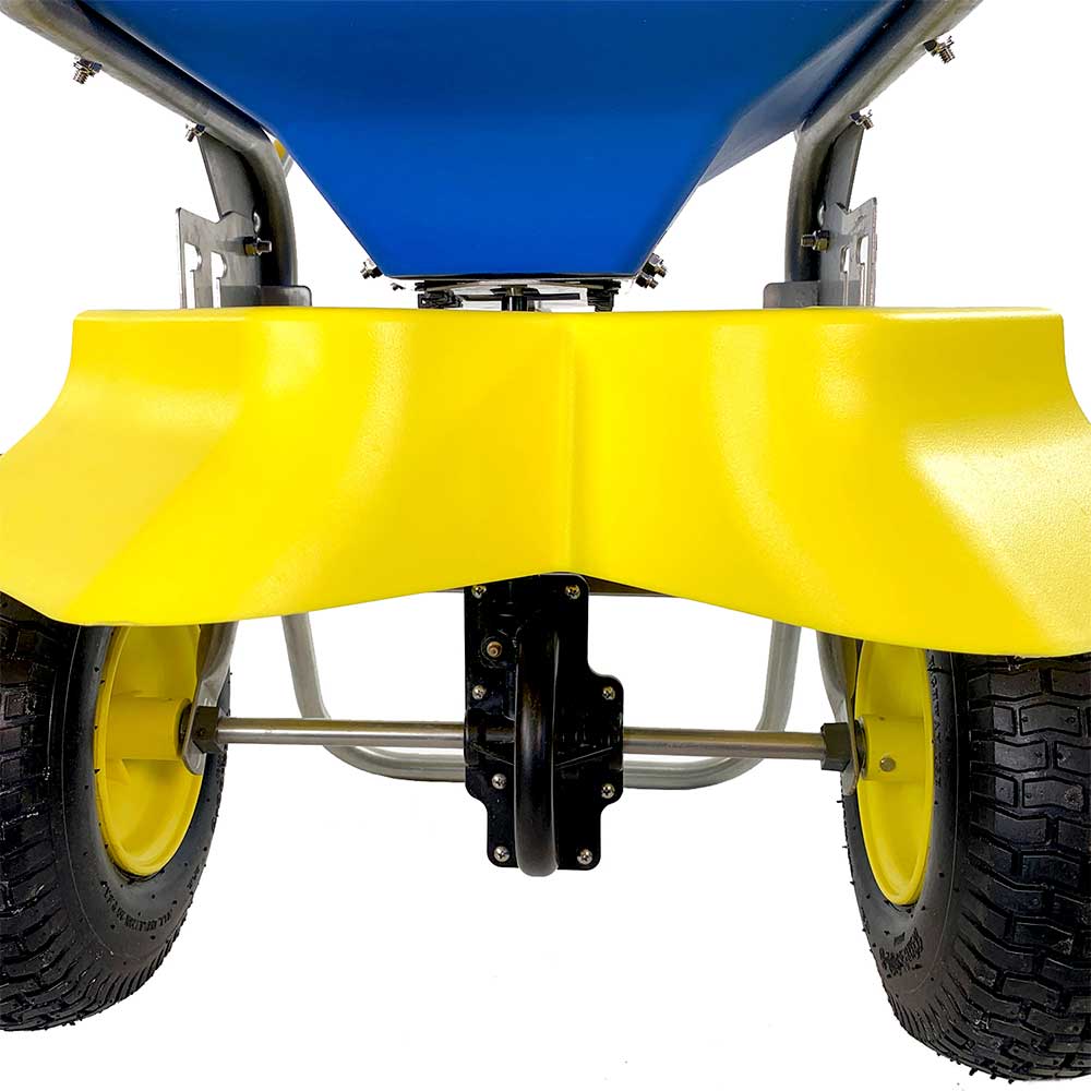 Spyker Commercial Push Spreader | ICE | Stainless Steel | 100-Lb. Capacity