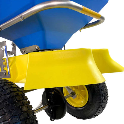 Spyker Commercial Push Spreader | ICE | Stainless Steel | 100-Lb. Capacity