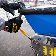 Spyker Commercial Push Spreader | ICE | Stainless Steel | 13-In. Wheel | 50-Lb. Capacity