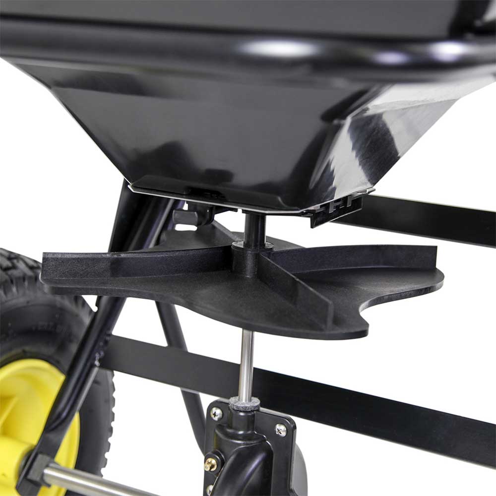 Spyker Commercial Push Spreader | Powder Coated | 80-Lb. Capacity