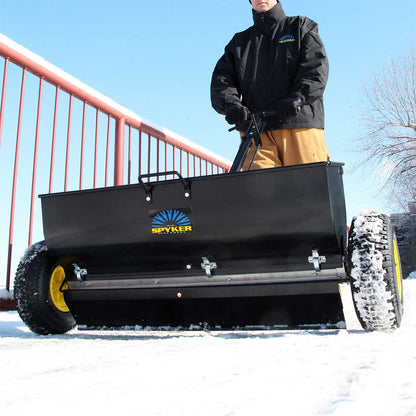 Spyker Commercial Drop Spreader | Powder Coated | 120-Lb. Capacity