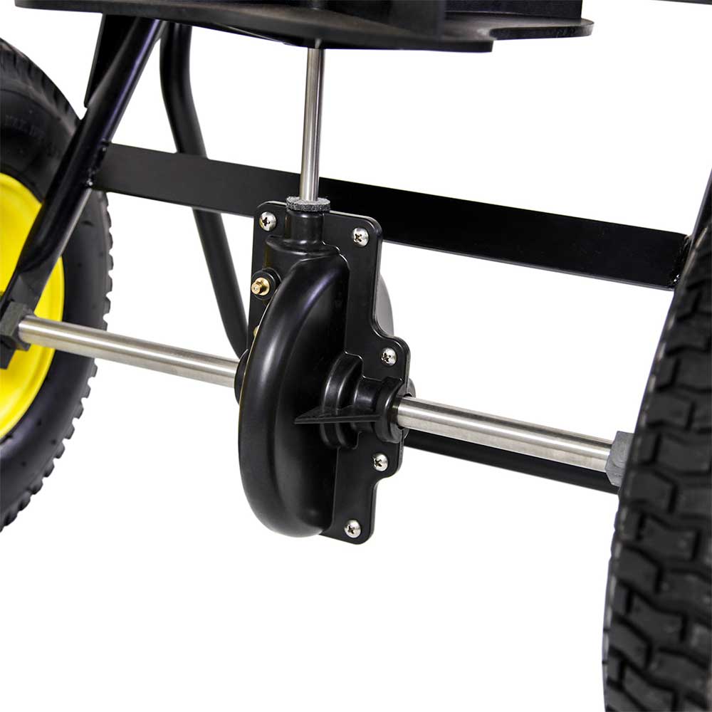 Spyker Commercial Push Spreader | Powder Coated | 80-Lb. Capacity