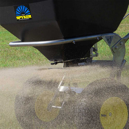 Spyker Commercial Push Spreader | Stainless Steel | 80-Lb. Capacity