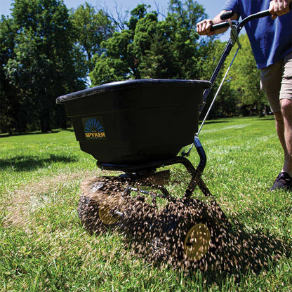 Spyker Light-Duty Push Spreader | Powder Coated | 50 Lb. Capacity