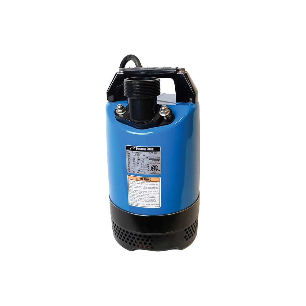 Tsurumi Submersible Pump | 1-HP | 2-In. | 50-Ft. Cable