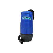 Sandia Backpack Vac | 10-Qt. Super Raven | 124 CFM | With 5-Piece Standard Tool Kit