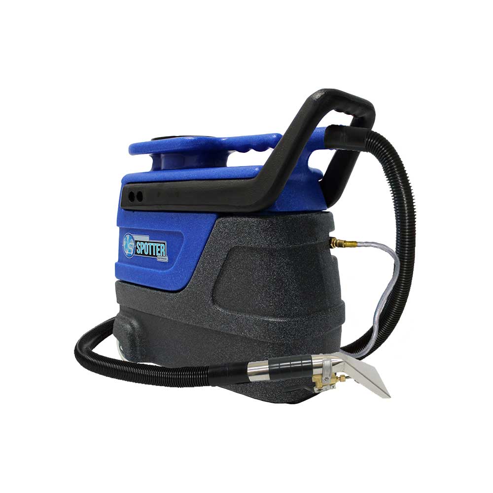 Sandia Spot Extractor | 3-Gal. | 7-Ft. External Vacuum and Solution Hoses and 4-In. SS Upholstery Tool