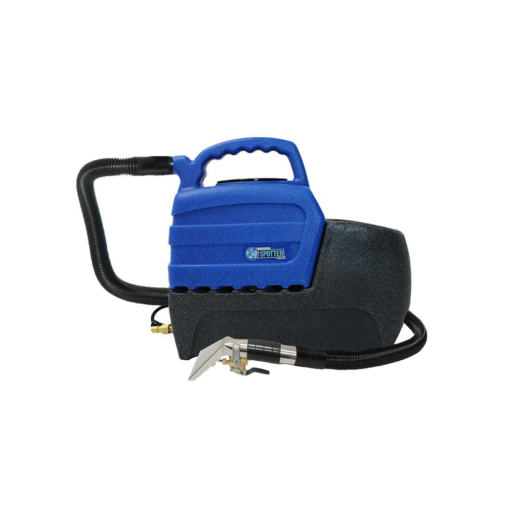 Sandia Spot Extractor | 2-Gal. | 7-Ft. External Vacuum and Solution Hoses and 4-In. SS Upholstery Tool