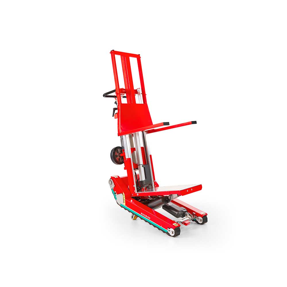Zonzini Tracked Stair Crawler | Domino Plasmoid Lift Stabilized | up to 880 lb Capacity