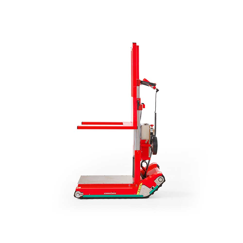 Zonzini Tracked Stair Crawler | Domino Plasmoid Lift Stabilized | up to 880 lb Capacity