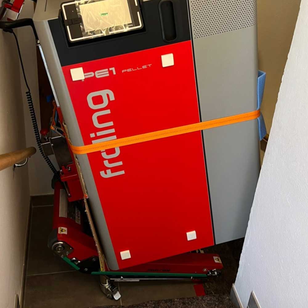 Zonzini Tracked Stair Crawler | Domino Plasmoid Stabalized | up to 880 lb Capactiy