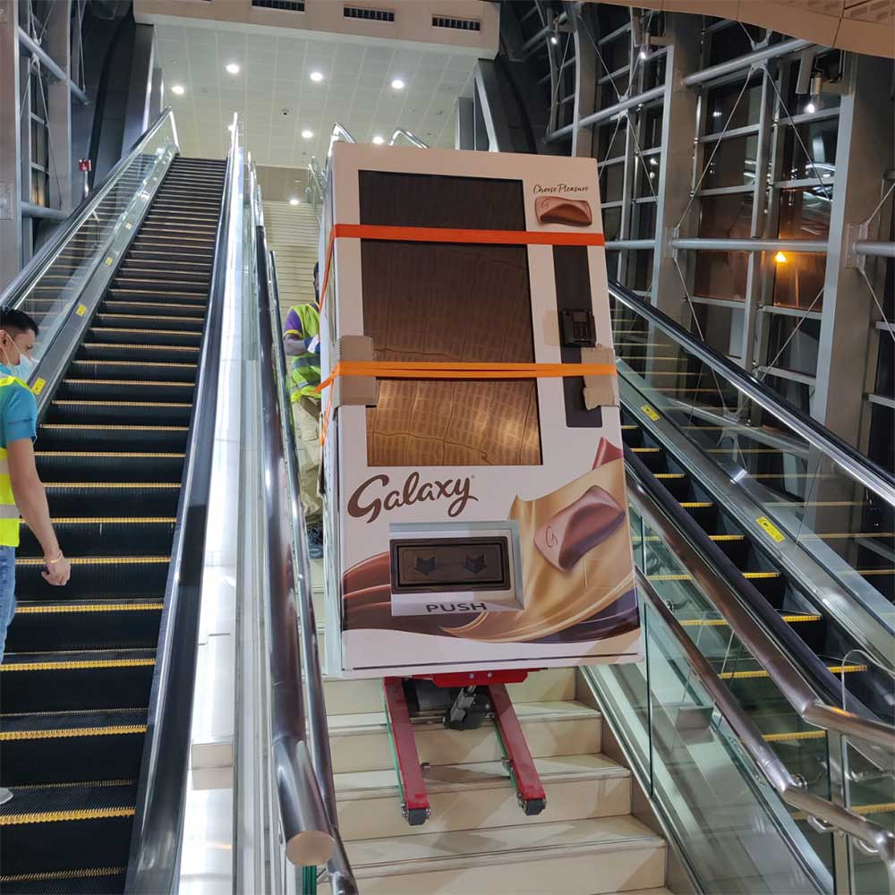 Zonzini Tracked Stair Crawler | Domino Plasmoid Stabalized | up to 880 lb Capactiy