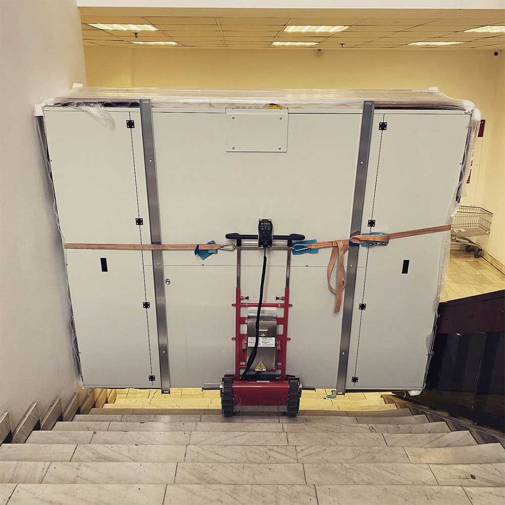 Zonzini Tracked Stair Crawler | Domino Plasmoid Stabalized | up to 880 lb Capactiy