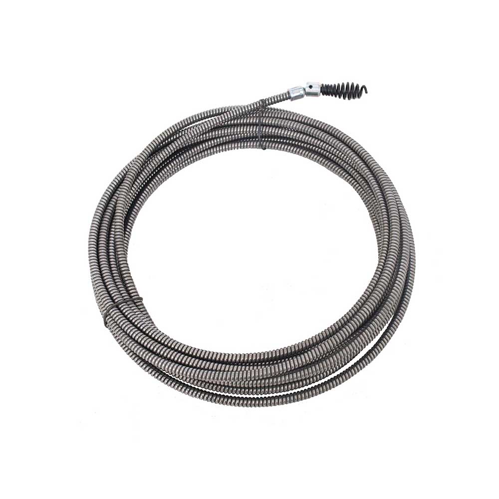 General Pipe Cleaners Electric Machine Flexicore Cable | 5/16-In. x 50-Ft. | Double-Down Head