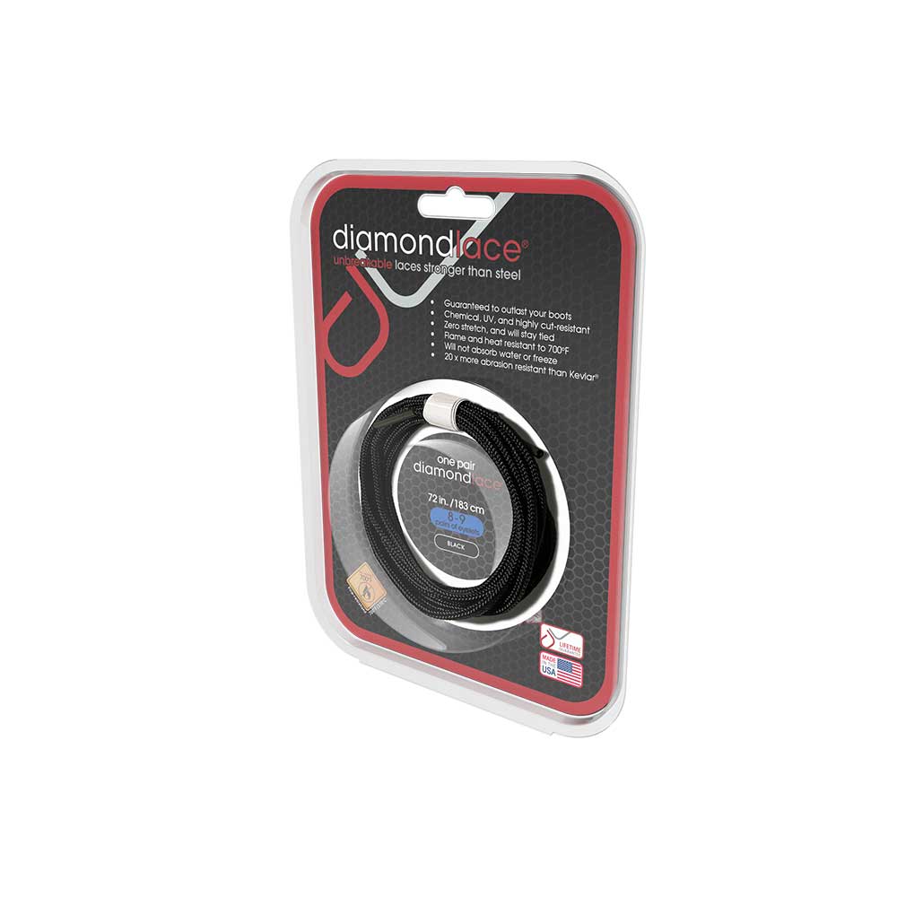 Diamondlace | 72-In. | Black | Case of 10