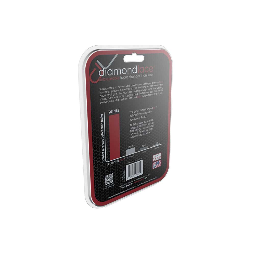 Diamondlace | 84-In. | Black | Case of 10