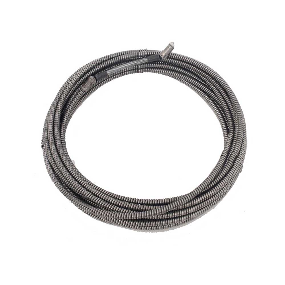 General Pipe Cleaners Electric Machine Flexicore Cable | 1/4-In. x 50-Ft. | Double-Down Head
