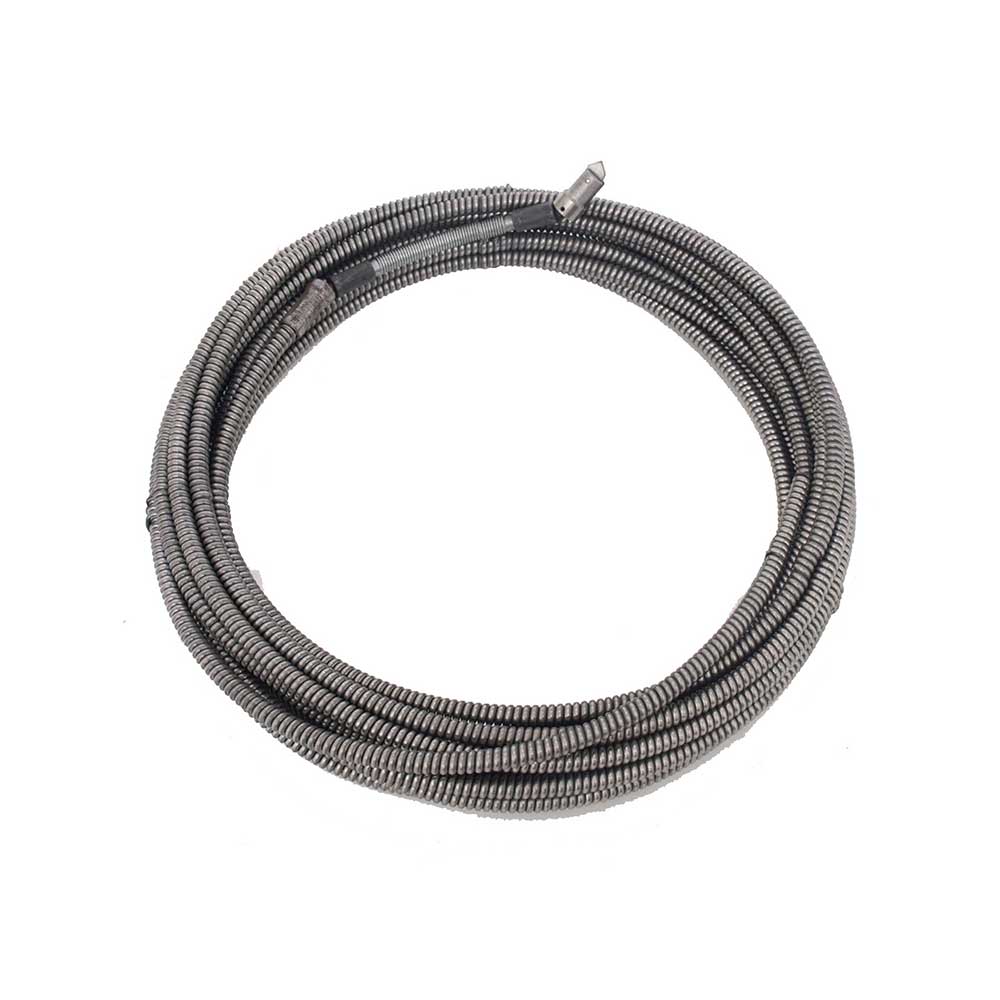 General Pipe Cleaners Electric Machine Flexicore Cable | 5/16-In. x 25-Ft. | Double-Down Head