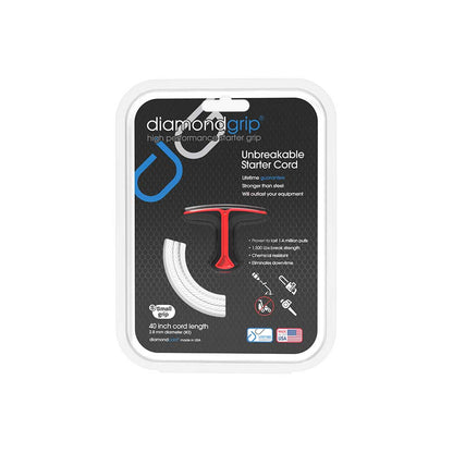 Small diamondgrip | 40-In. 2.8mm Cord | Red and Black | Case of 8