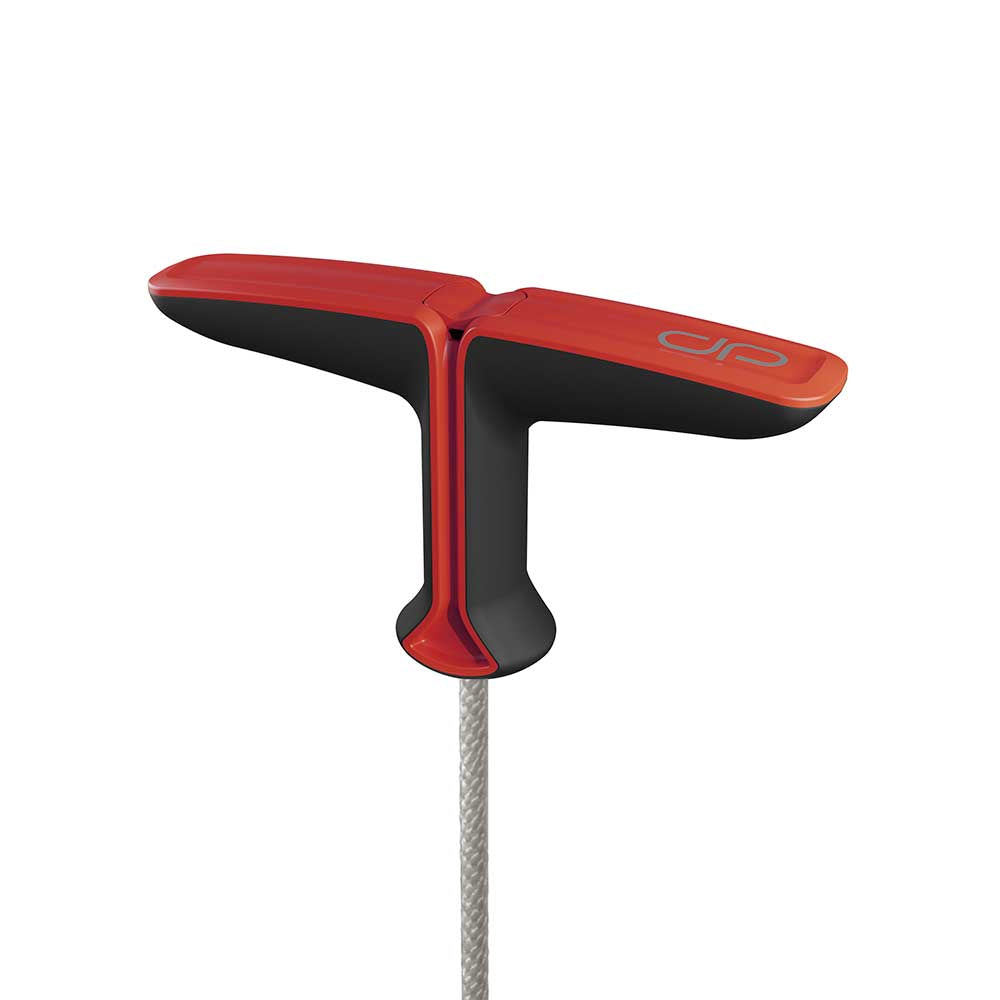 Large diamondgrip | 92-In. 3.2mm Cord | Red and Black | Case of 8
