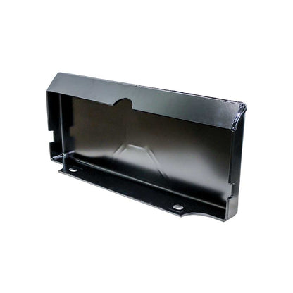 GREYWOLF 2-In. Receiver Hitch Plate Attachment for Mini Skid Steer Loaders | Black Powder Coat