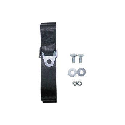 Uni Pro Universal Lap Belt Kit | Black Nylon | 47.5-In. Long
