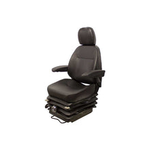KAB | 515 | Seat & Mechanical Suspension | Armrests | Black Vinyl | 7912