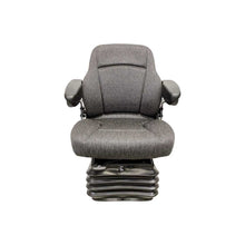 Sears | 5552 | Seat & Air Suspension | 24 Volt | Armrests | Gray Fabric | 7921